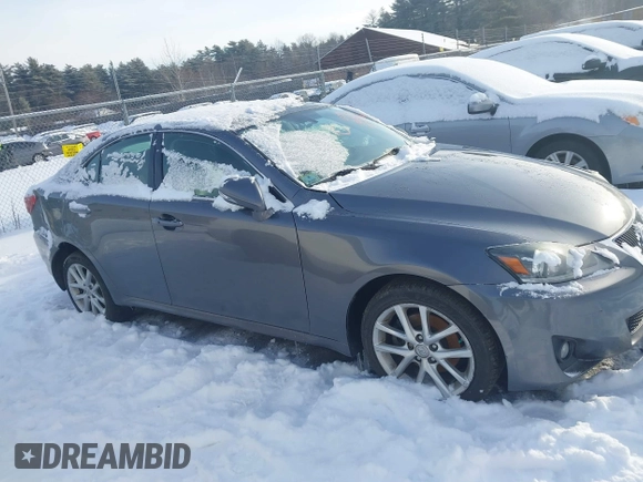 2012 Lexus IS 250 with VIN JTHCF5C21C5055214, listed as a IAAI auction lot 41482619 with 145,922 mi miles and . Bid and sale history available at DreamBid. Image 13.