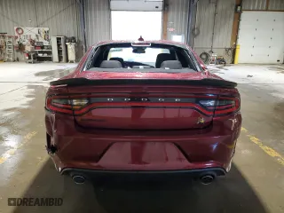 2020 Dodge Charger Scat Pack with VIN 2C3CDXGJ7LH240739, listed as a Copart auction lot 50226955 with 32,579 mi miles and Salvage Title. Bid and sale history available at carsss.com. Image 6.