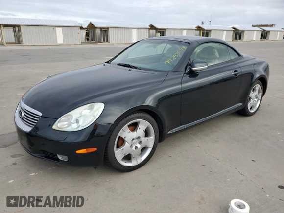 2004 Lexus SC 430 with VIN JTHFN48Y740060584, listed as a Copart auction lot 77255094 with Not Provided miles and Non Repairable. Bid and sale history available at DreamBid. Image 1.