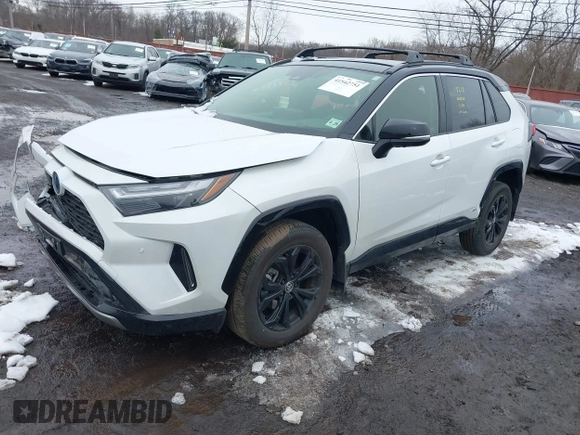 2024 Toyota RAV4 Hybrid XSE with VIN JTME6RFV2RD560488, listed as a IAAI auction lot 41542751 with 9,402 mi miles and . Bid and sale history available at carsss.com. Image 17.