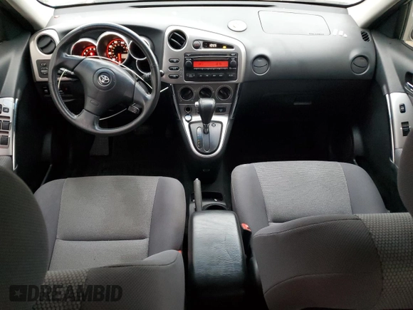 2006 Toyota Matrix STD with VIN 2T1KR32E96C614648, listed as a Copart auction lot 45016095 with 196,432 mi miles and Salvage title. Bid and sale history available at DreamBid. Image 8.