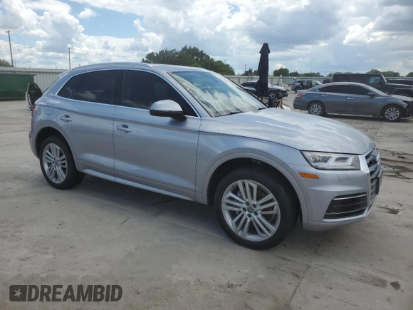 2018 Audi Q5 Premium Plus с VIN WA1BNAFY5J2097127, выставлен на аукционе Copart как лот 56577515 с пробегом Не указан миль и Списание • Salvage title. История ставок и продаж доступна на DreamBid. Изображение 4.