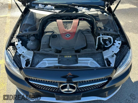 2018 Mercedes-Benz C 43 AMG with VIN WDDWJ6EB7JF625181, listed as a Copart auction lot 45785305 with 163,082 mi miles and Clean Title. Bid and sale history available at DreamBid. Image 8.