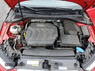 2017 Audi A3 Sedan Premium with VIN WAUAUGFF4H1036323, listed as a Copart auction lot 43409344 with 76,897 mi miles. Bid and sale history available at carsss.com. Image 12.