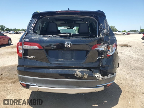 2019 Honda Pilot Elite with VIN 5FNYF6H07KB071046, listed as a Copart auction lot 57673515 with 62,835 mi miles and Salvage title. Bid and sale history available at DreamBid. Image 6.