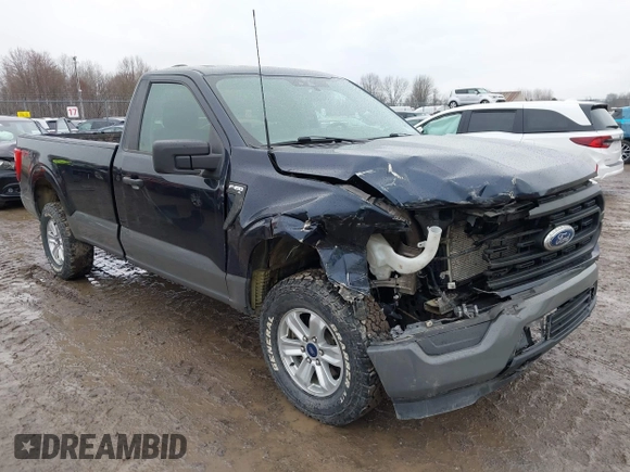 2022 Ford F-150 XL with VIN 1FTMF1E58NKD16686, listed as a IAAI auction lot 41973716 with 85,544 mi miles and . Bid and sale history available at DreamBid. Image 1.