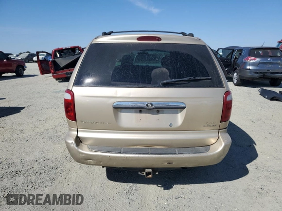 2001 Chrysler Town & Country LXi with VIN 2C8GT54L31R100381, listed as a Copart auction lot 72474224 with 246,308 mi miles and Salvage Title. Bid and sale history available at DreamBid. Image 6.