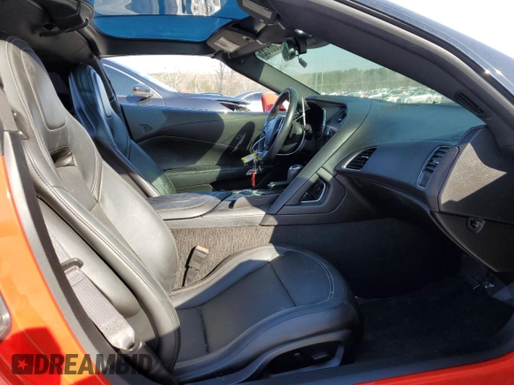 2015 Chevrolet Corvette 1LT with VIN 1G1YB2D76F5122480, listed as a Copart auction lot 48586755 with 57,836 mi miles and Salvage Title. Bid and sale history available at carsss.com. Image 10.