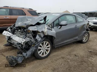 2012 Honda Civic Cpe EX-L with VIN 2HGFG3B10CH518964, listed as a Copart auction lot 43569475 with Not Provided miles and Salvage Title. Bid and sale history available at carsss.com. Image 1.