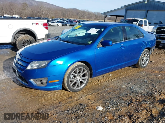 2012 Ford Fusion SEL with VIN 3FAHP0JA5CR203871, listed as a IAAI auction lot 41500758 with 217,614 mi miles and . Bid and sale history available at carsss.com. Image 2.