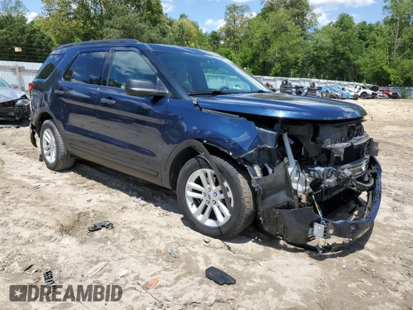 2017 Ford Explorer z VIN 1FM5K7B83HGC50861, wystawiony jako Copart lot #55975755 z przebiegiem 138 389 mil mil oraz Szkoda całkowita • Salvage title. Historia ofert i sprzedaży dostępna na DreamBid. Obrazek 4.