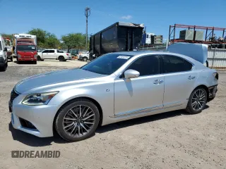 2014 Lexus LS 460 z VIN JTHBL5EF1E5130713, wystawiony jako Copart lot #52404315 z przebiegiem 56 575 mil mil oraz Szkoda całkowita • Salvage title. Historia ofert i sprzedaży dostępna na DreamBid. Obrazek 1.