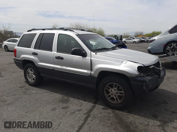 2004 Jeep Grand Cherokee Laredo with VIN 1J4GW48S34C339876, listed as a Copart auction lot 52428045 with 229,606 mi miles and Salvage Title. Bid and sale history available at carsss.com. Image 4.