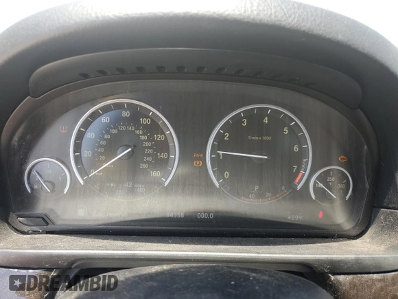 2013 BMW 5 Series 535i with VIN WBAFR7C55DC829146, listed as a Copart auction lot 64052095 with 94,358 mi miles and Salvage title. Bid and sale history available at DreamBid. Image 9.