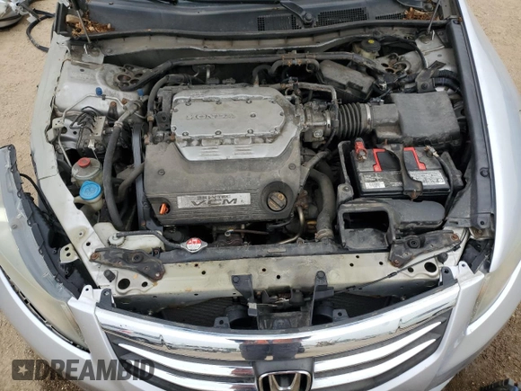 2011 Honda Accord EX-L with VIN 1HGCP3F86BA009033, listed as a Copart auction lot 59231125 with 147,874 mi miles and Salvage title. Bid and sale history available at DreamBid. Image 11.