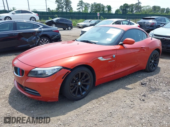 2014 BMW Z4 sDrive28i with VIN WBALL5C59EJ105837, listed as a IAAI auction lot 42466707 with 65,847 mi miles and . Bid and sale history available at DreamBid. Image 2.