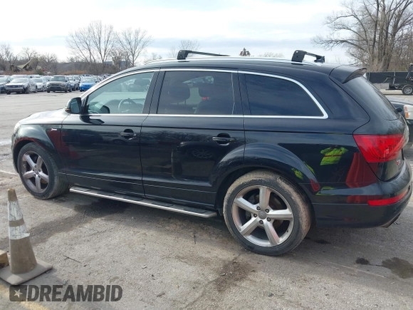 2012 Audi Q7 3.0T S line Prestige with VIN WA1DGBFEXCD007833, listed as a IAAI auction lot 41095179 with 149,538 mi miles. Bid and sale history available at carsss.com. Image 14.
