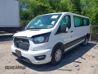 2024 Ford Transit Passenger XL with VIN 1FBAX2Y80RKA83702, listed as a IAAI auction lot 41955150 with 21,964 mi miles. Bid and sale history available at carsss.com. Image 17.