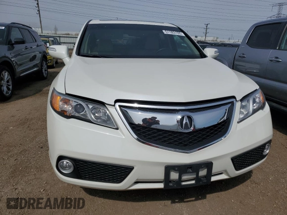 2015 Acura RDX Tech Pkg with VIN 5J8TB4H54FL008173, listed as a Copart auction lot 51183155 with 104,142 mi miles and Salvage Title. Bid and sale history available at carsss.com. Image 5.