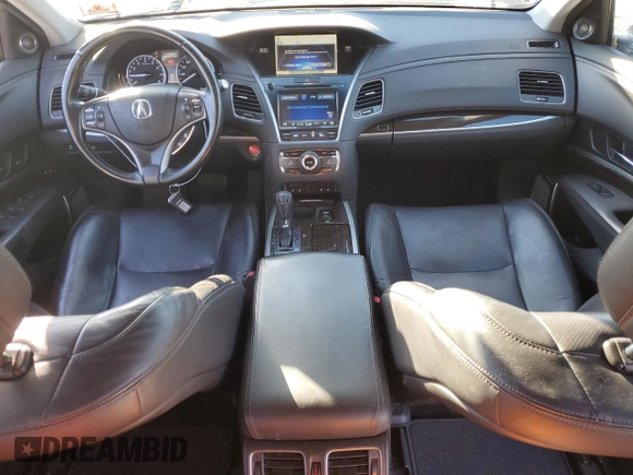 2014 Acura RLX Advance with VIN JH4KC1F91EC006406, listed as a Copart auction lot 45450345 with 187,089 mi miles and Salvage Title. Bid and sale history available at DreamBid. Image 8.