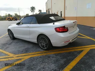 2017 BMW 2 Series 230i with VIN WBA2K9C38HV950695, listed as a IAAI auction lot 41610243 with 102,191 mi miles and . Bid and sale history available at carsss.com. Image 4.