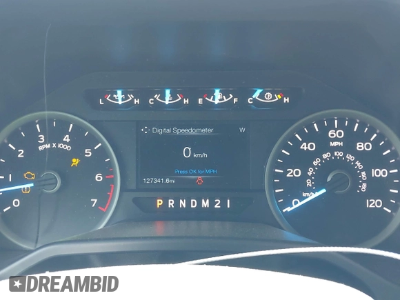 2015 Ford F-150 XLT with VIN 1FTEW1EF2FFC28742, listed as a IAAI auction lot 41983342 with 127,341 mi miles and . Bid and sale history available at DreamBid. Image 7.