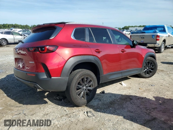 2024 Mazda CX-50 S Preferred with VIN 7MMVABBM1RN196609, listed as a Copart auction lot 61504195 with 24,269 mi miles and Salvage title. Bid and sale history available at DreamBid. Image 3.