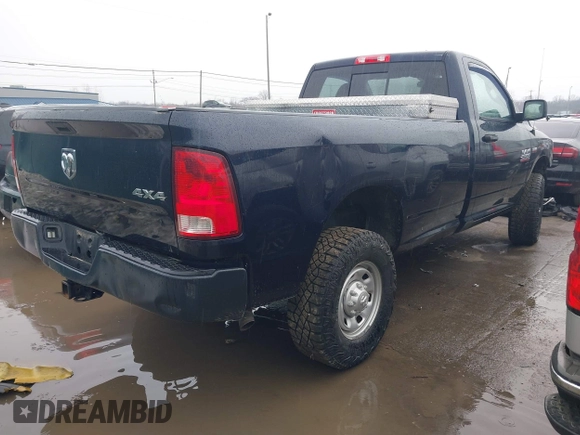 2015 Ram 2500 Tradesman with VIN 3C6LR5AT3FG650199, listed as a IAAI auction lot 41650279 with 125,671 mi miles. Bid and sale history available at carsss.com. Image 4.