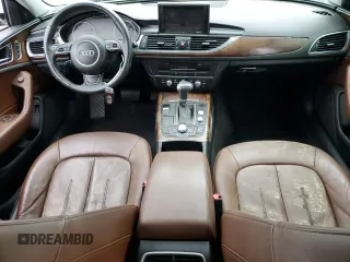 2013 Audi A6 Premium Plus with VIN WAUDFAFC2DN011787, listed as a Copart auction lot 58826175 with Not provided miles and Salvage title. Bid and sale history available at DreamBid. Image 8.