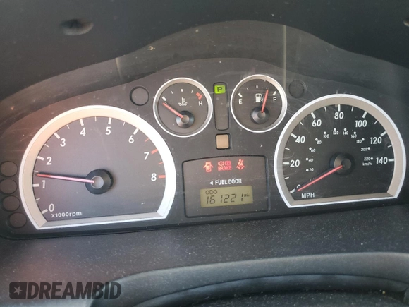 2006 Hyundai Santa Fe GLS with VIN KM8SC73D66U039552, listed as a Copart auction lot 72468624 with 161,221 mi miles and Salvage Title. Bid and sale history available at carsss.com. Image 9.