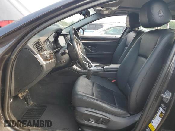 2014 BMW 5 Series 528i xDrive with VIN WBA5A7C55ED612212, listed as a Copart auction lot 60968555 with 196,653 mi miles and Salvage title. Bid and sale history available at DreamBid. Image 7.