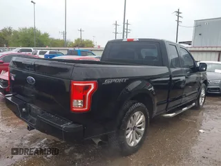 2016 Ford F-150 XL with VIN 1FTEX1CP3GKE11939, listed as a IAAI auction lot 41900096 with 165,947 mi miles and . Bid and sale history available at carsss.com. Image 4.