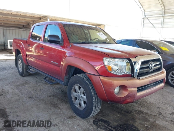 2008 Toyota Tacoma PreRunner with VIN 3TMJU62N28M068362, listed as a IAAI auction lot 41670383 with 253,959 mi miles and . Bid and sale history available at DreamBid. Image 1.