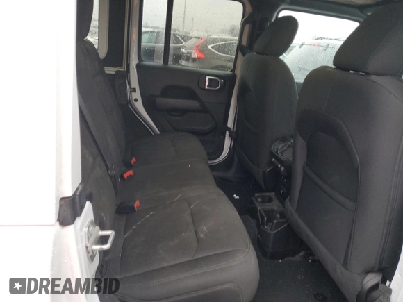 2020 Jeep Wrangler Unlimited Sahara Altitude with VIN 1C4HJXEG2LW188438, listed as a Copart auction lot 43531355 with 53,497 mi miles and Clean title. Bid and sale history available at DreamBid. Image 11.