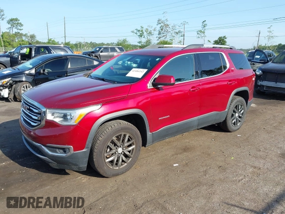 2019 GMC Acadia SLT with VIN 1GKKNMLSXKZ254543, listed as a IAAI auction lot 42484242 with 60,092 mi miles and . Bid and sale history available at DreamBid. Image 17.