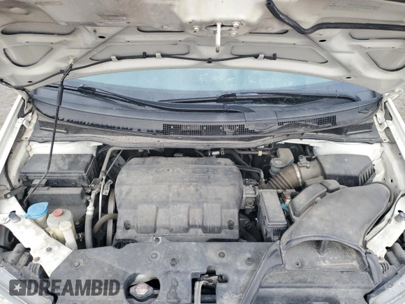2017 Honda Odyssey EX-L with VIN 5FNRL5H68HB024712, listed as a Copart auction lot 46572565 with 104,917 mi miles and Salvage Title. Bid and sale history available at DreamBid. Image 12.