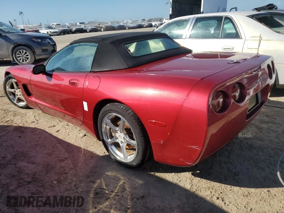 2004 Chevrolet Corvette with VIN 1G1YY32G445125351, listed as a Copart auction lot 77694124 with 0 mi miles and Non Repairable. Bid and sale history available at carsss.com. Image 2.