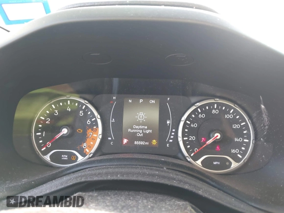 2018 Jeep Renegade Latitude with VIN ZACCJABB5JPJ51584, listed as a IAAI auction lot 41538967 with 85,592 mi miles and . Bid and sale history available at carsss.com. Image 7.
