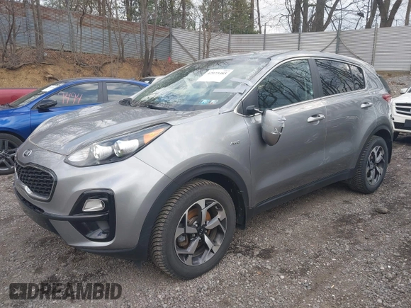 2020 Kia Sportage LX with VIN KNDPMCAC6L7630193, listed as a IAAI auction lot 42073485 with 48,743 mi miles. Bid and sale history available at carsss.com. Image 23.