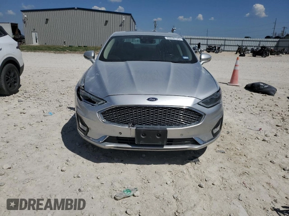 2019 Ford Fusion Titanium with VIN 3FA6P0D93KR184681, listed as a Copart auction lot 49898125 with 64,608 mi miles and Salvage Title. Bid and sale history available at carsss.com. Image 5.