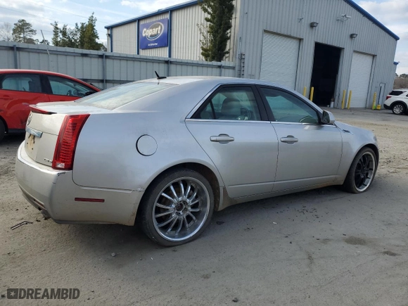 2008 Cadillac CTS RWD w/1SA with VIN 1G6DM577780121029, listed as a Copart auction lot 42799535 with 270,166 mi miles and Salvage Title. Bid and sale history available at carsss.com. Image 3.
