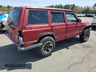 1999 Jeep Cherokee Sport z VIN 1J4FF68S7XL590900, wystawiony jako Copart lot #55098635 z przebiegiem 265 588 mil mil oraz Szkoda całkowita • Salvage title. Historia ofert i sprzedaży dostępna na DreamBid. Obrazek 3.