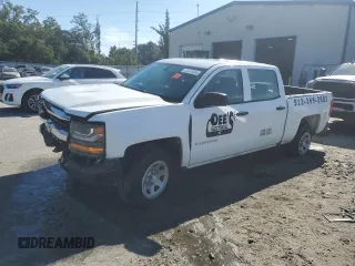 2016 Chevrolet Silverado 1500 Work Truck with VIN 3GCPCNEH7GG220968, listed as a Copart auction lot 72214334 with Not Provided miles and Salvage Title. Bid and sale history available at DreamBid. Image 1.