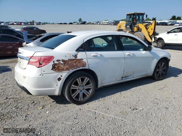 2013 Chrysler 200 Touring with VIN 1C3CCBBBXDN570387, listed as a Copart auction lot 62681384 with 0 mi miles and Salvage Title. Bid and sale history available at carsss.com. Image 3.