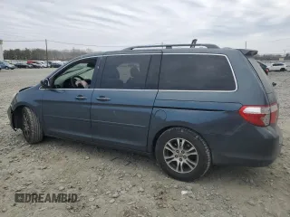 2005 Honda Odyssey TOURING with VIN 5FNRL38845B104056, listed as a Copart auction lot 47698175 with 203,076 mi miles and Salvage Title. Bid and sale history available at carsss.com. Image 2.
