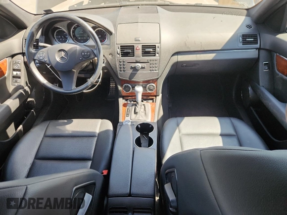 2011 Mercedes-Benz C 300 Sport with VIN WDDGF5EB5BR183307, listed as a Copart auction lot 63710205 with 67,890 mi miles and Salvage title. Bid and sale history available at DreamBid. Image 8.