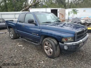 2001 Dodge Ram 1500 with VIN 3B7HC13Y11M571139, listed as a Copart auction lot 42168585 with 119,926 mi miles and Salvage Title. Bid and sale history available at carsss.com. Image 4.