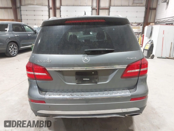 2019 Mercedes-Benz GLS 450 with VIN 4JGDF6EE4KB228206, listed as a IAAI auction lot 42285126 with 86,083 mi miles and . Bid and sale history available at DreamBid. Image 15.