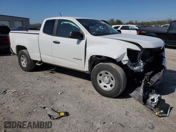 2019 Chevrolet Colorado 2WD Work Truck with VIN 1GCHSBEA8K1210336, listed as a Copart auction lot 52195915 with 67,031 mi miles and Salvage Title. Bid and sale history available at DreamBid. Image 4.