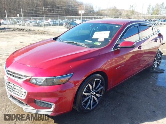 2018 Chevrolet Malibu LT with VIN 1G1ZD5ST1JF165398, listed as a IAAI auction lot 41785400 with 64,884 mi miles. Bid and sale history available at carsss.com. Image 21.